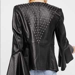 Understated Leather X Free People Leather Jacket